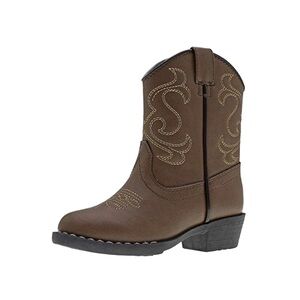 Canyon Trails Brown Lil Cowboy Pointed Toe Classic Western Boots Size 10